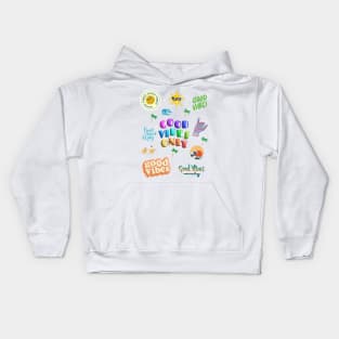 GOOD VIBES ONLY!, FUN TEE Kids Hoodie